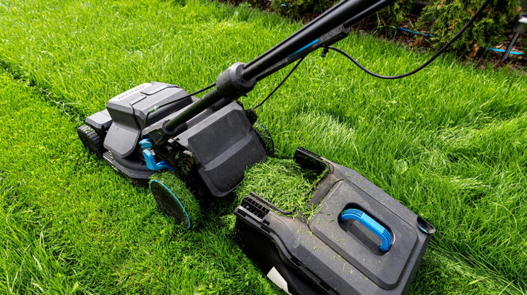 How many times can you sharpen lawn mower blades?