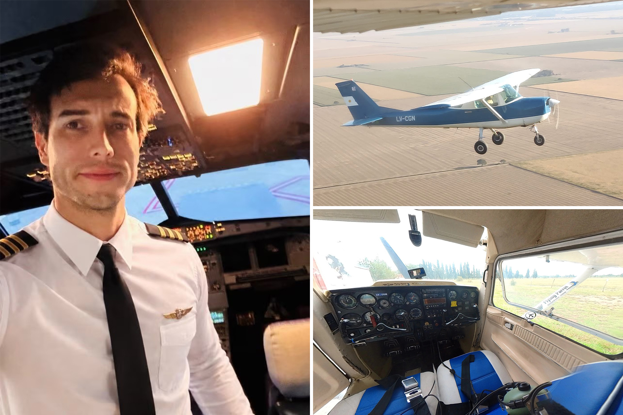 Flight instructor jumps to his death during lesson, leaving student ...