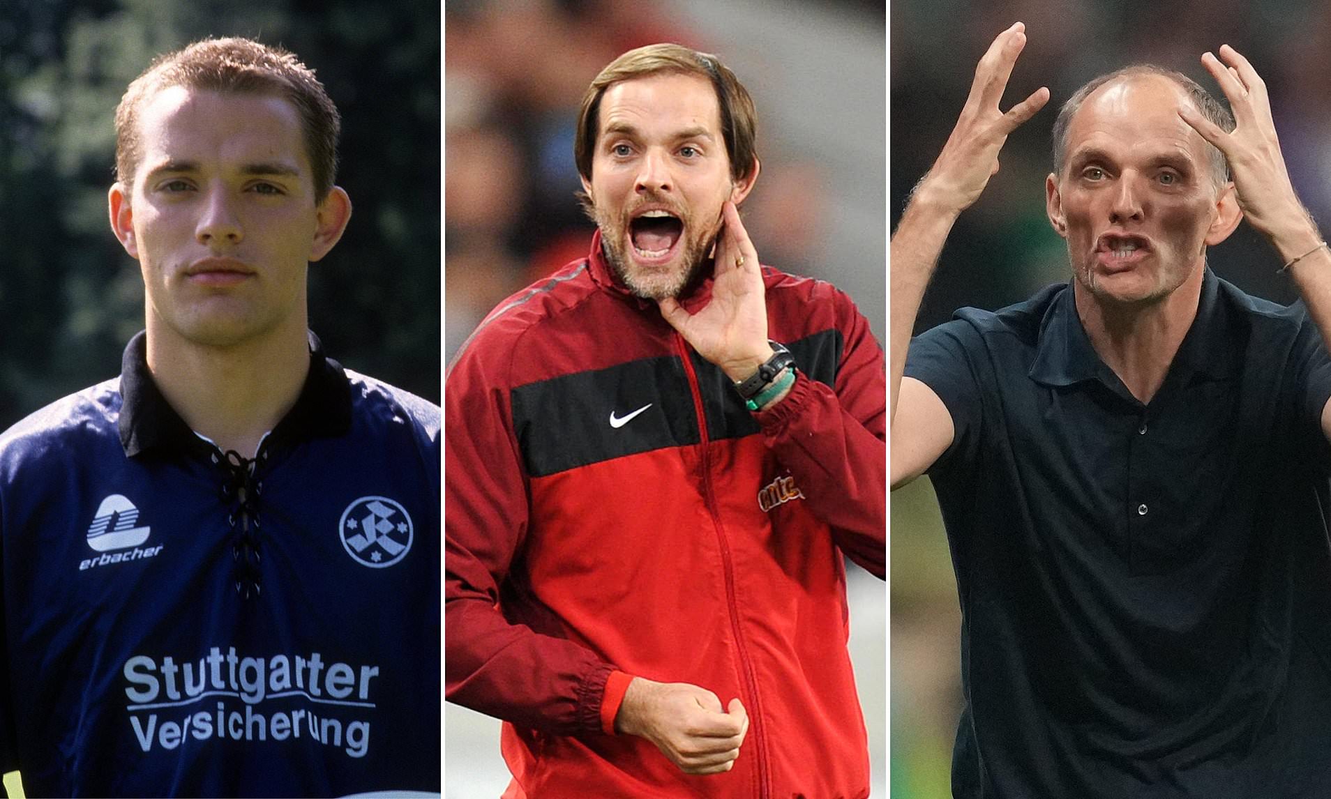 Sehr handsome! Photos of Thomas Tuchel as a young player reveal England manager's model looks