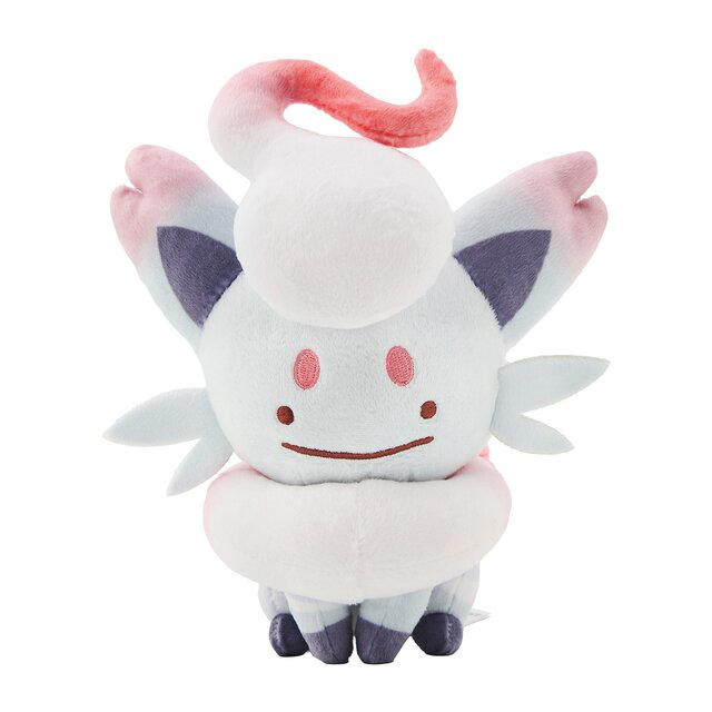 ゾロア、ニャオハの可愛いぬいぐるみ! でもこの顔は…? ポケセンで