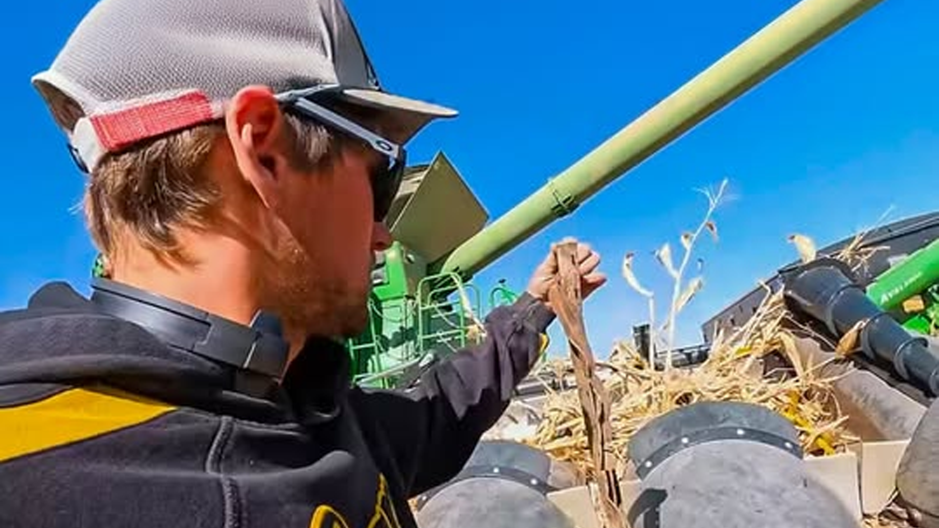 Corn heads don’t like steel