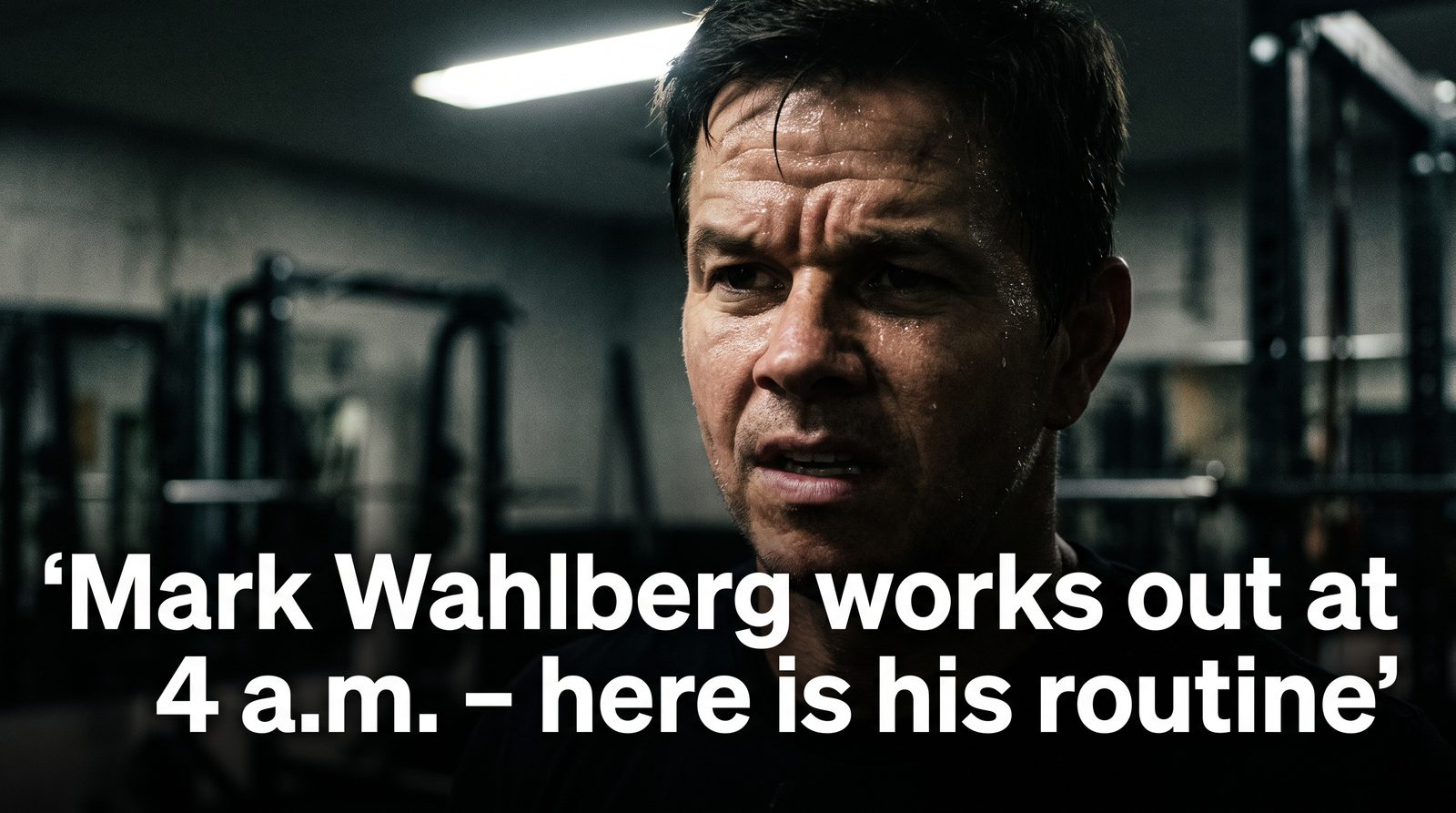 Mark Wahlberg works out at 4 a.m. – here is his routine
