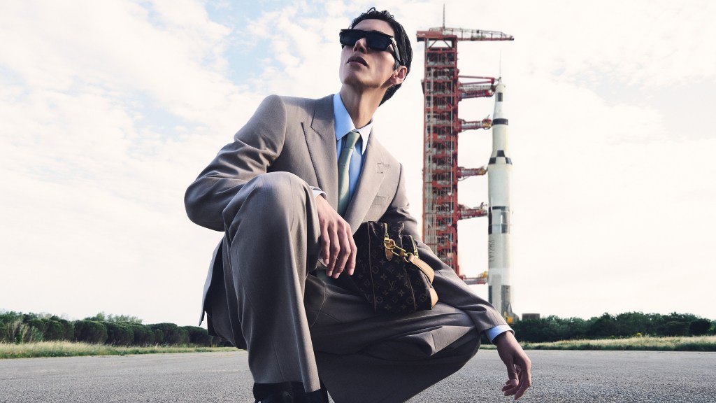 Louis Vuitton nods to space in fall 2026 menswear campaign