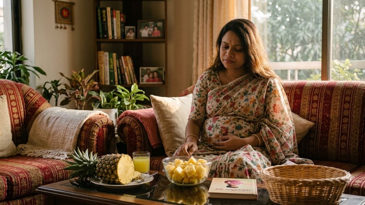 Is pineapple safe during pregnancy: প্রেগন্যান্সিতে আনারস খেলে কী ...