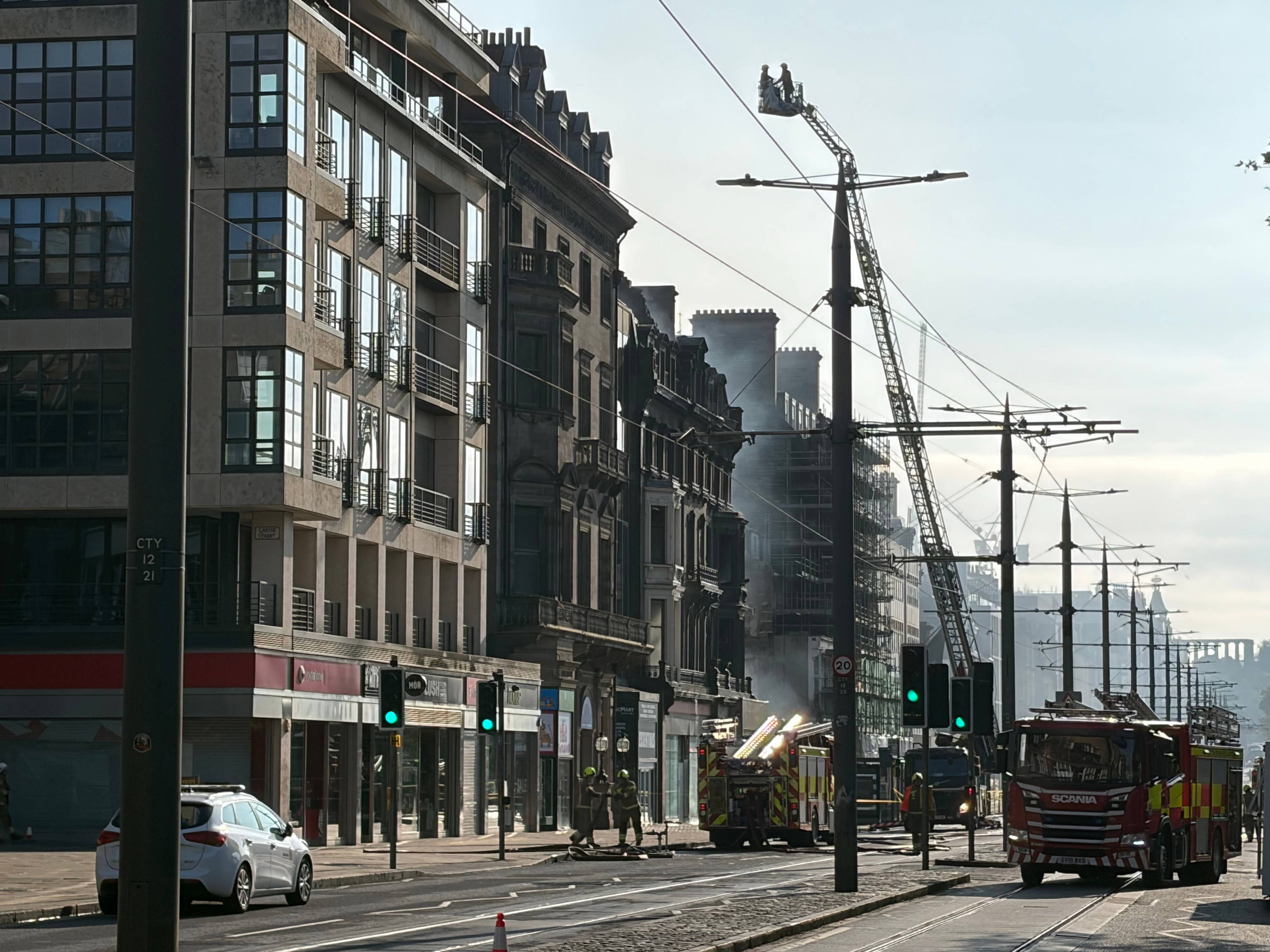 Edinburgh Princes Street fire: Everything we know so far as emergency ...