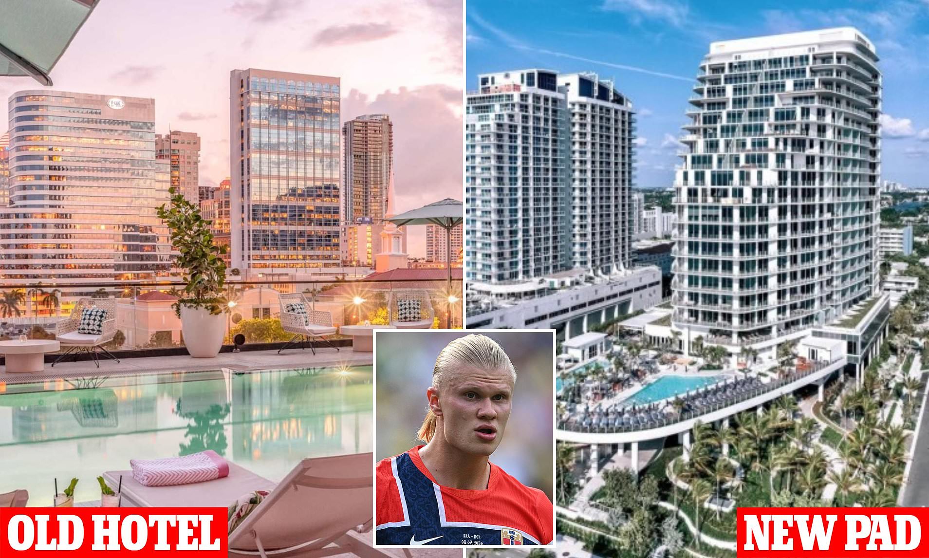 Norway demand they move out of their $250-a-night five-star Miami hotel after just one NIGHT
