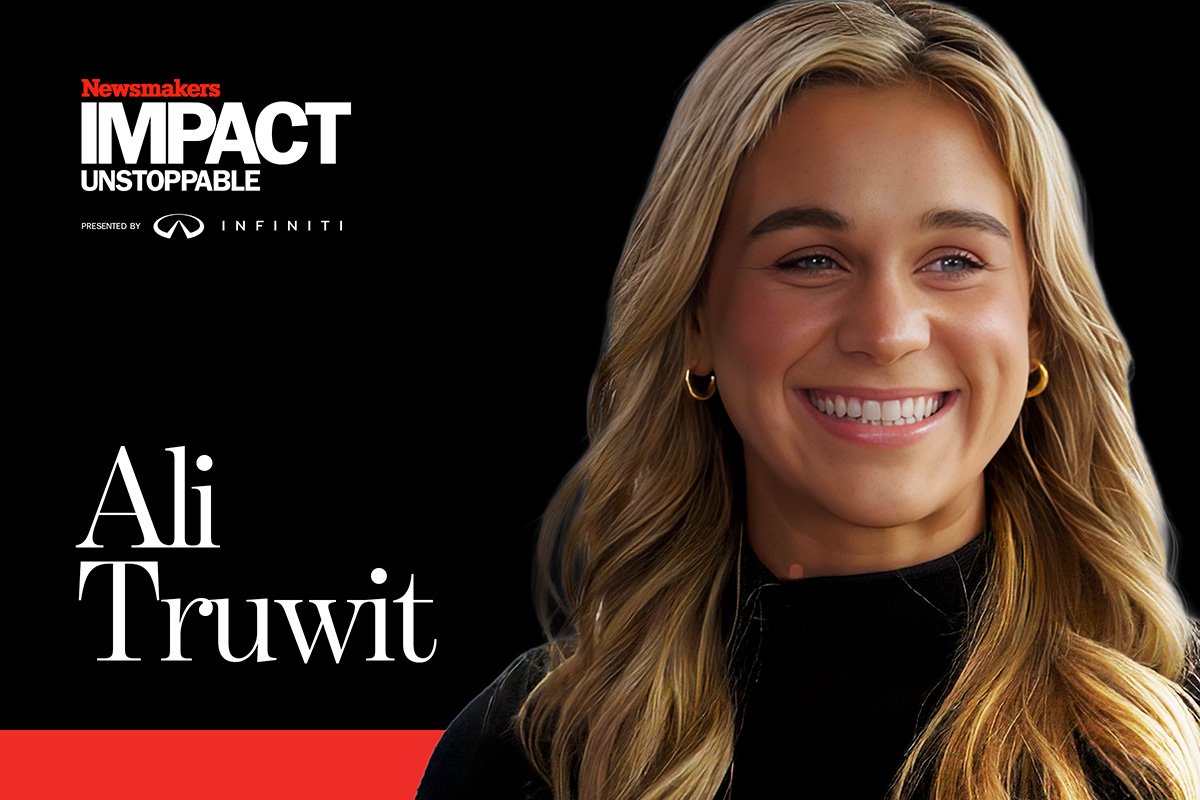 Luck saved Ali Truwit's life. Hard work made her a winner