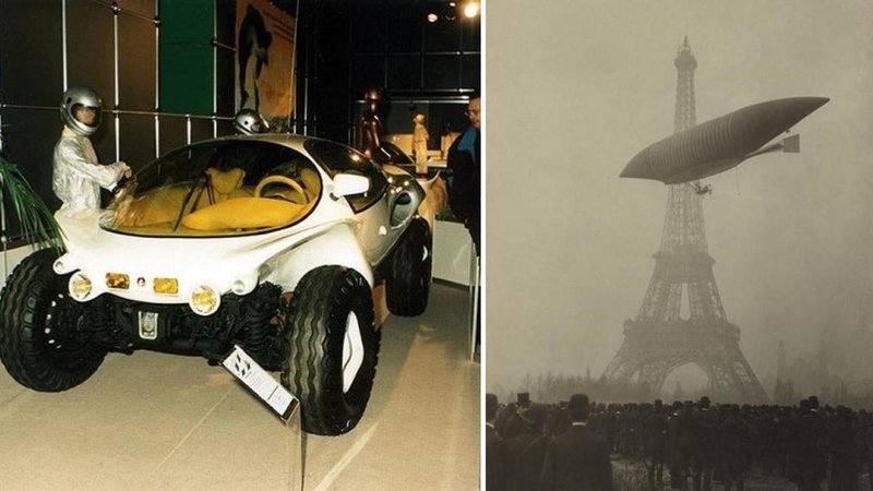 25 photos of futuristic ideas in the past