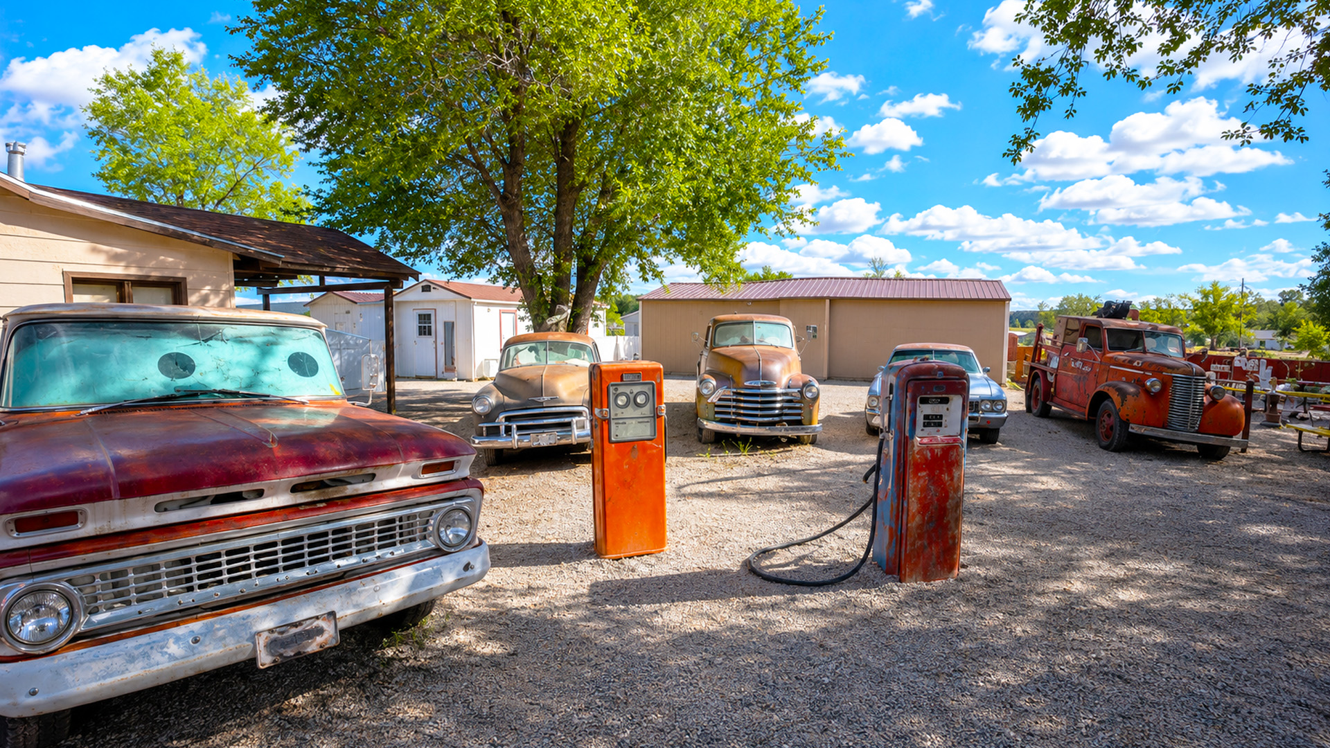 The real Route 66 town behind the Cars movie