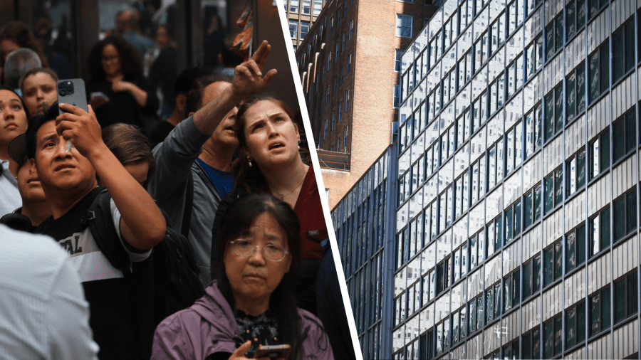 Wary New Yorkers slow to trust stabilized Midtown high-rise after beams buckle