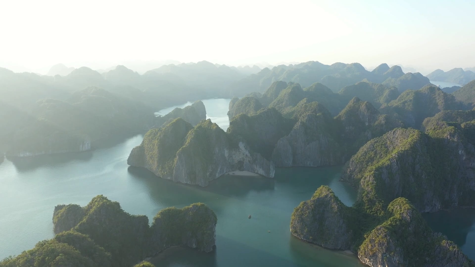 Lan Ha Bay Vietnam: Drone views of Ha Long Bay's hidden paradise