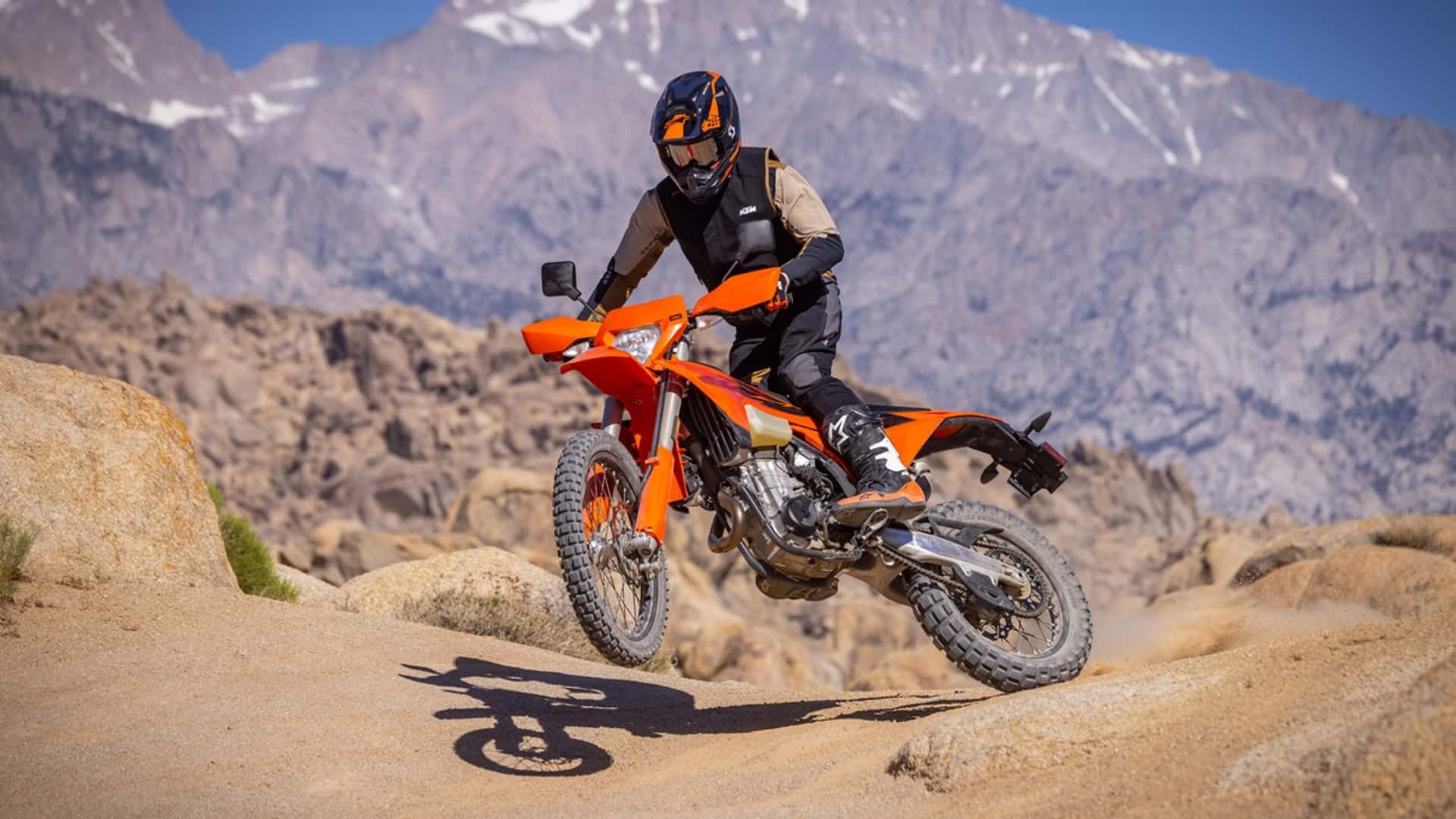 KTM unveils its new dual sport motorcycles. But they're basically race ...