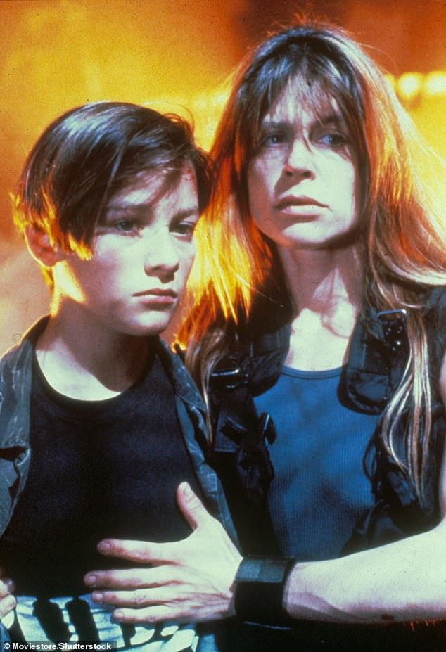 The reclusive actor, who has not appeared in a movie since 2024, will be joined by fellow Terminator veteran Linda Hamilton, 69, (right) at the event, which will be held at the Melbourne Convention & Exhibition Centre. Pictured together in Terminator
