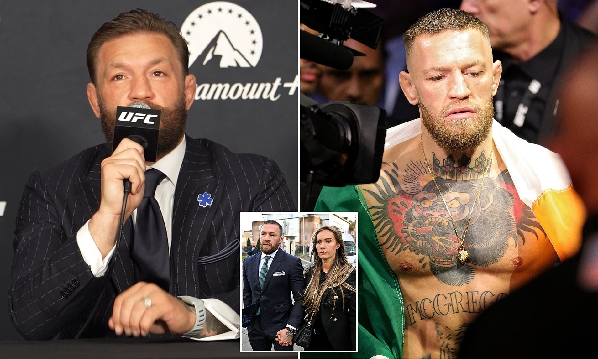 Conor McGregor fights back tears as he opens up on UFC return and sexual assault allegations