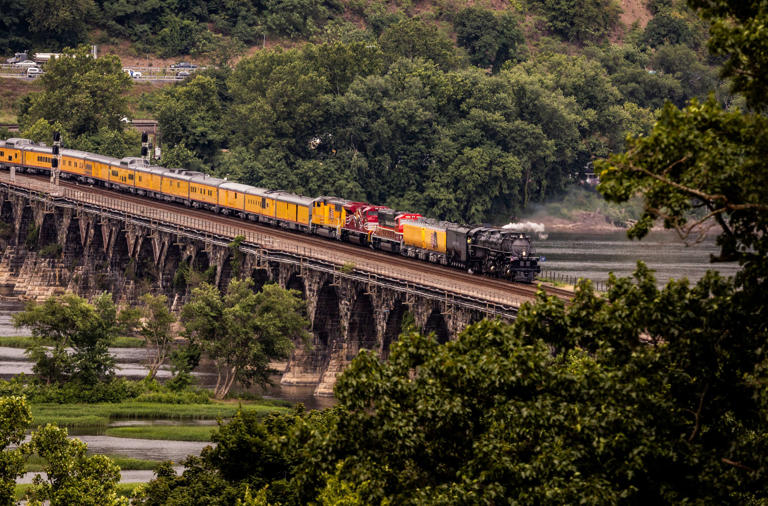 You still have time to see the Big Boy train before it leaves Pa.