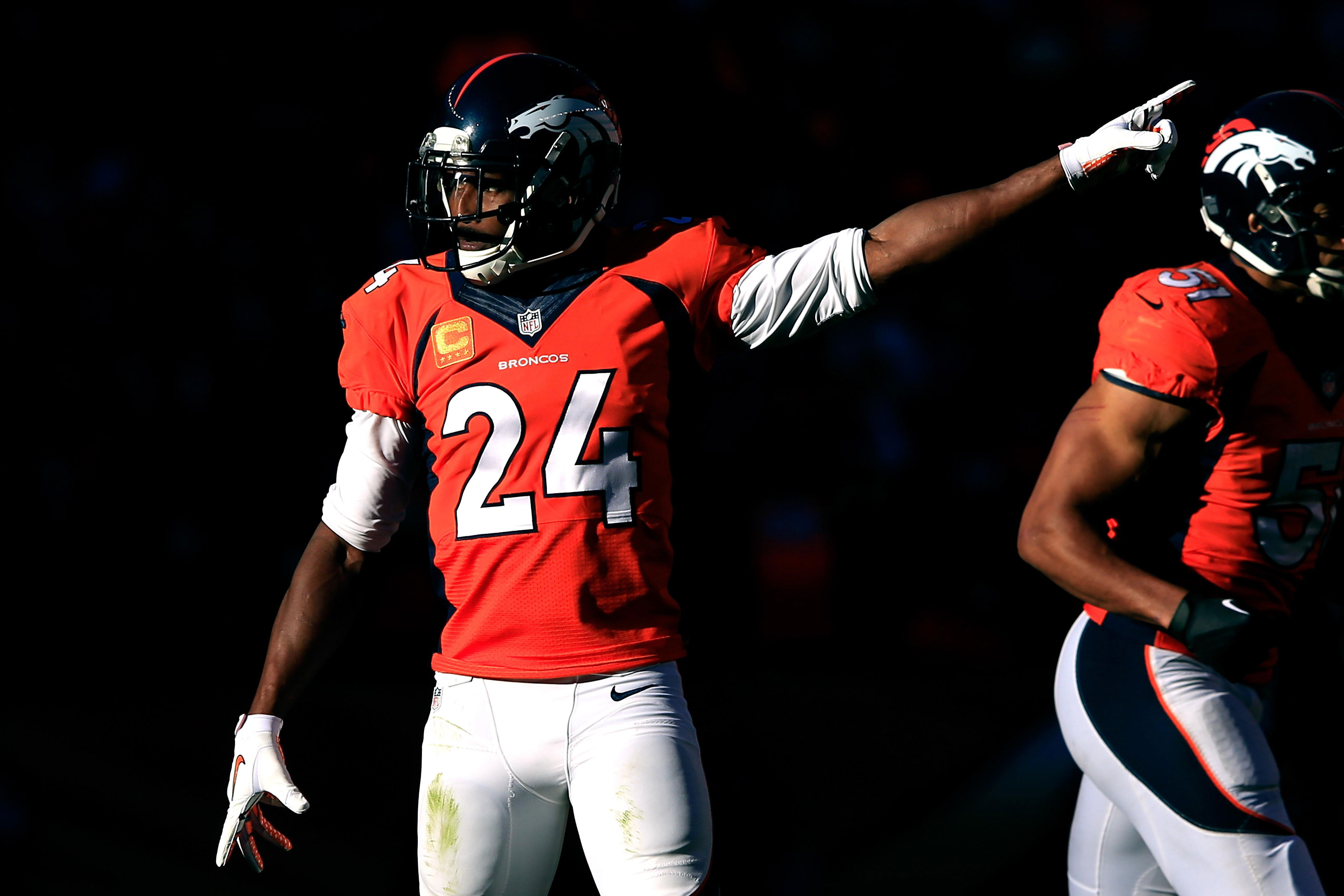 Who are the top 5 cornerbacks in Denver Broncos history?