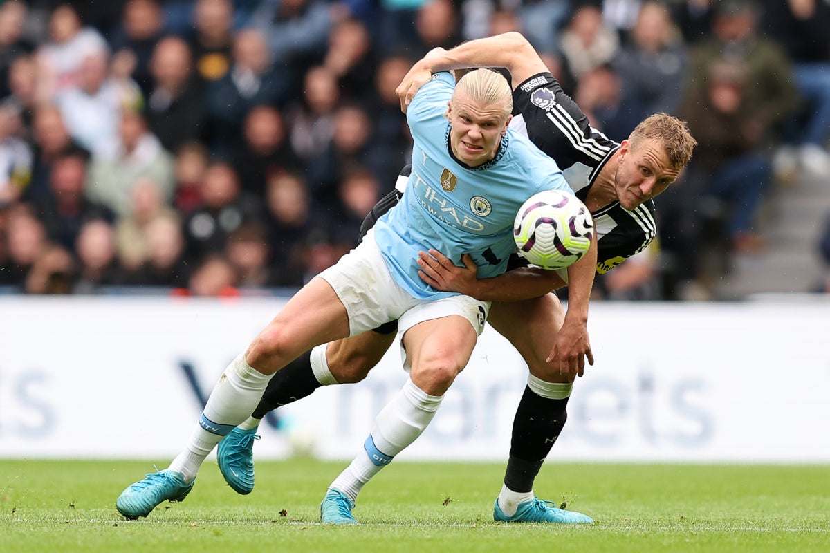 Dan Burn 'more than ready' to battle Haaland during Norway clash