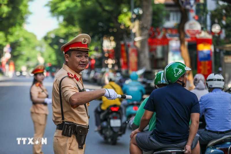 Hà Nội phân luồng giao thông dịp kỷ niệm 80 năm Lực lượng An ninh nhân dân