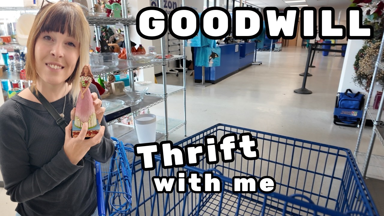 Clever reseller hunts for hidden vintage treasures at Goodwill store