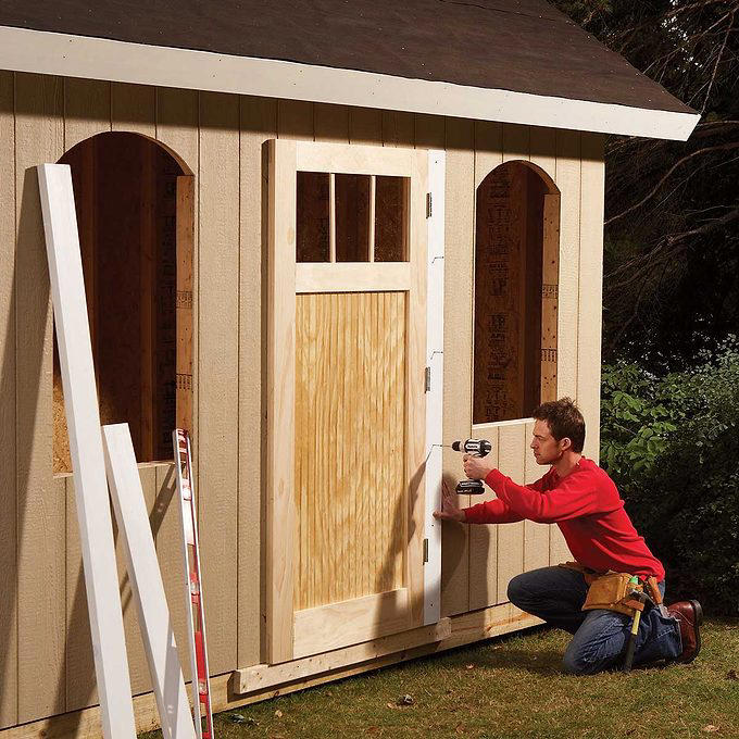 How to build an inexpensive DIY shed
