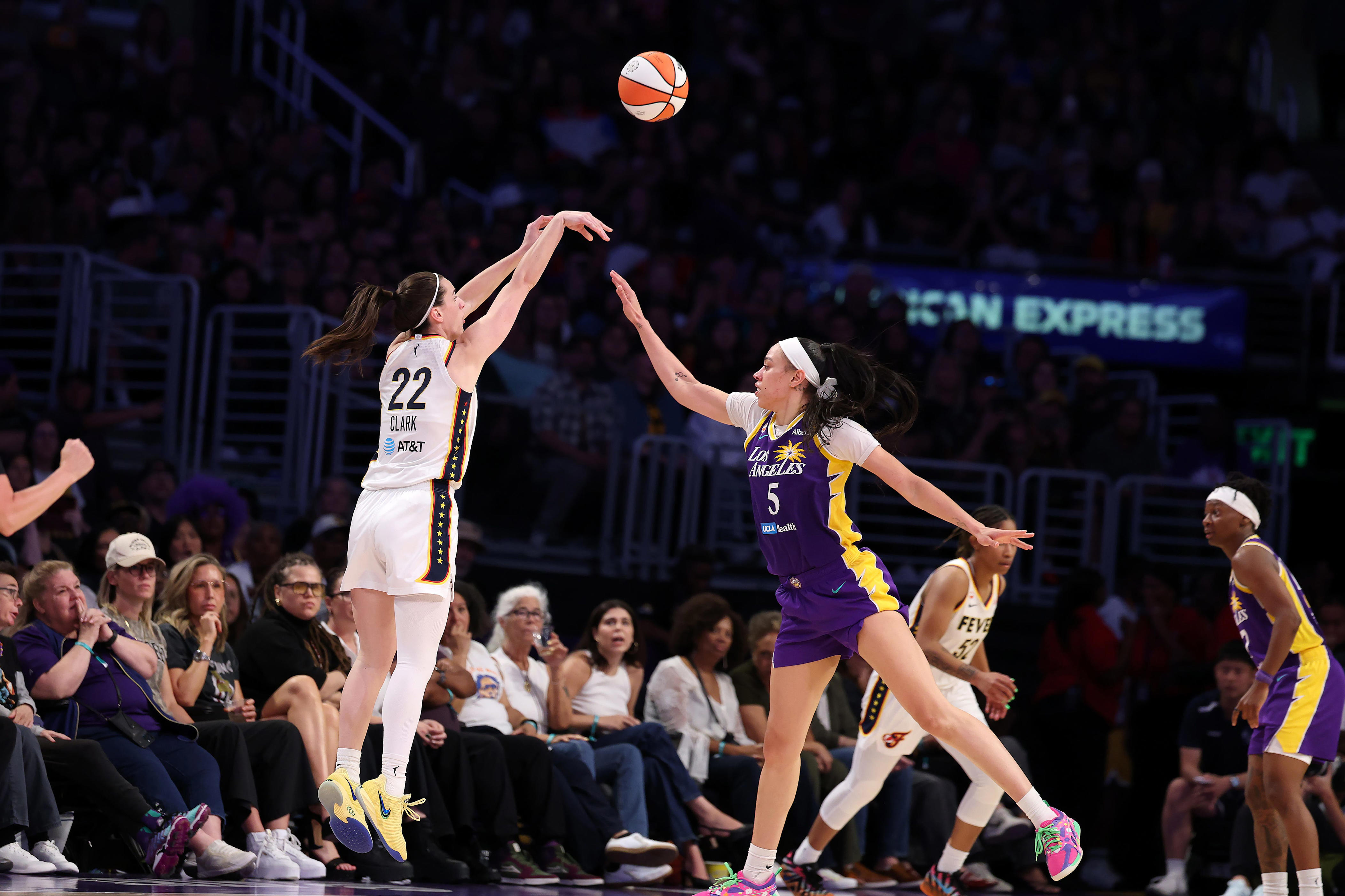 Caitlin Clark's Fever vs. Sparks return draws record television ratings