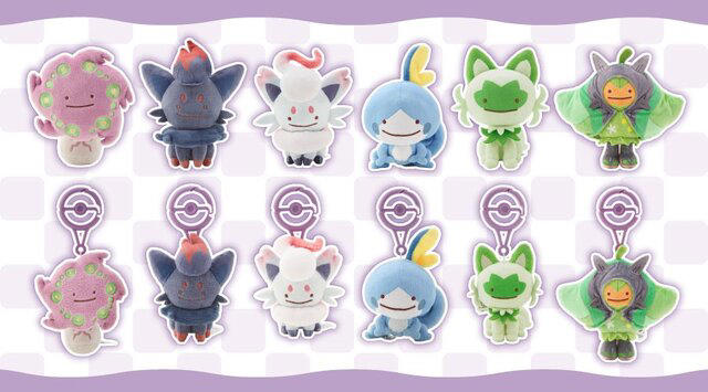 ゾロア、ニャオハの可愛いぬいぐるみ! でもこの顔は…? ポケセンで