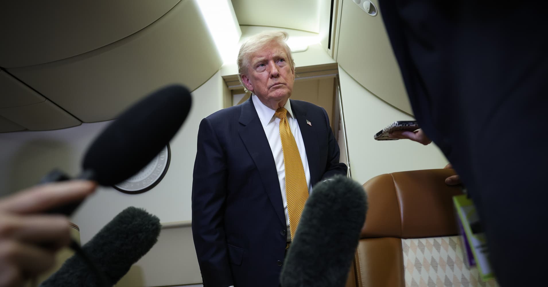 Trump says Iran called to make a deal after US strikes; adds it's unclear if war is back on