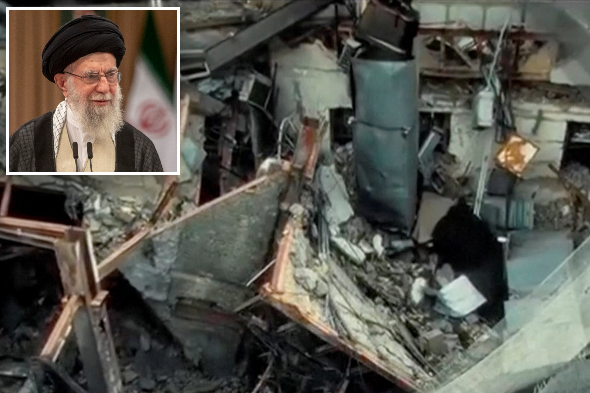 New footage reveals destruction of Ayatollah Khamenei’s compound after ...