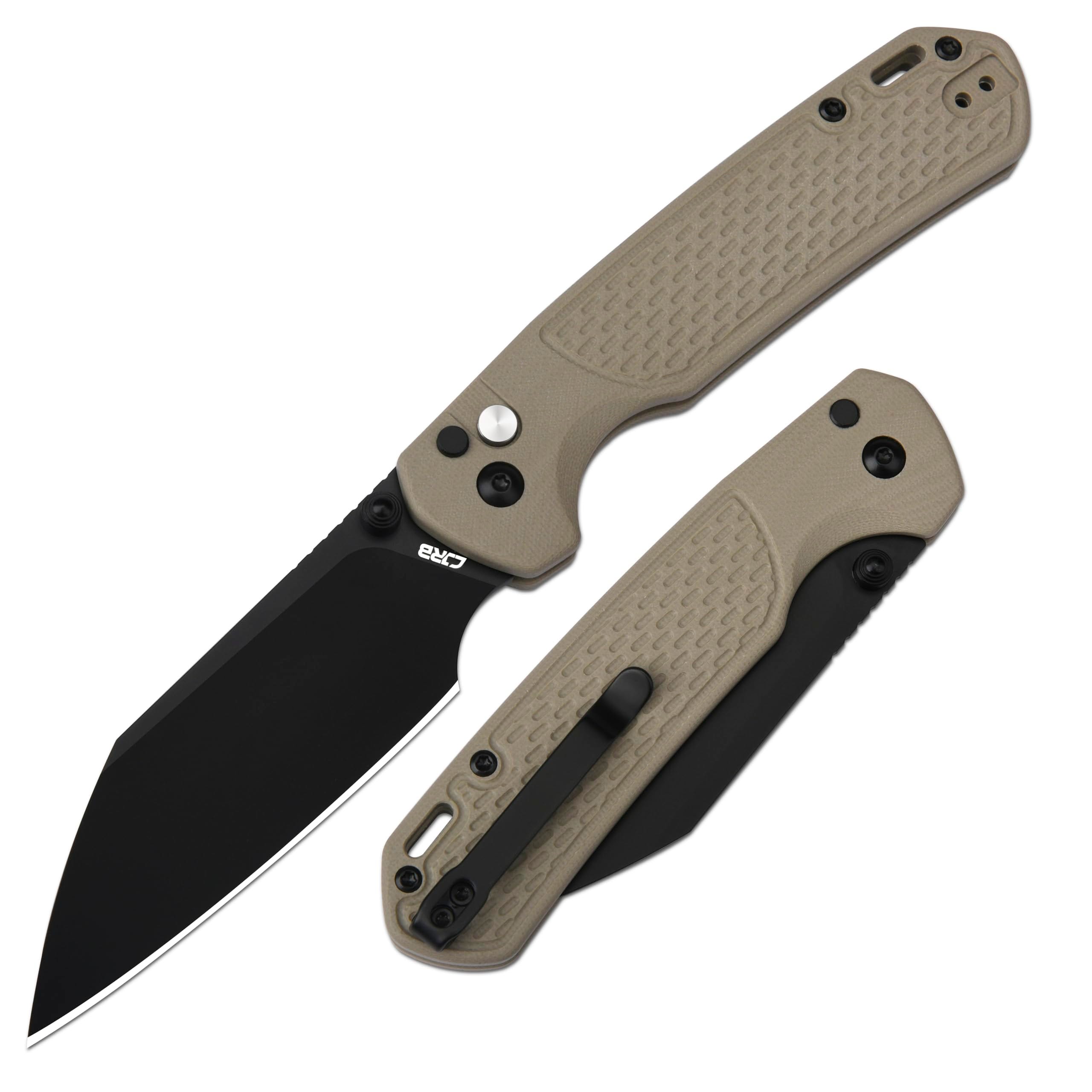 CJRB Large Pyrite-Light Pocket Knife