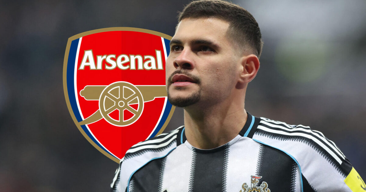 F365 – Bruno Guimaraes with Arsenal badge (1) 1
