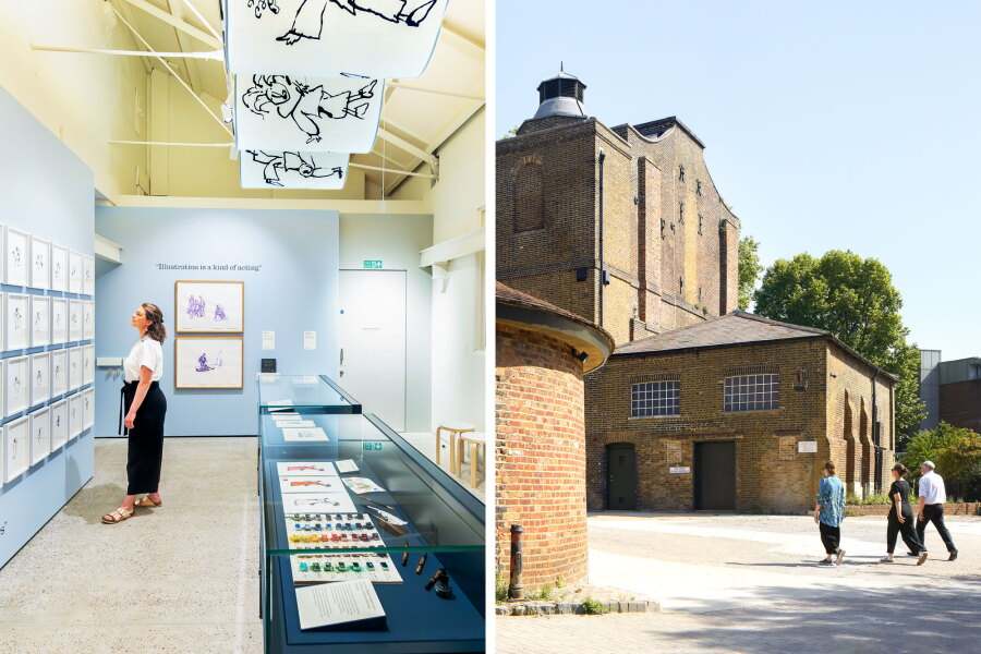 Quentin Blake Centre for Illustration opens in London