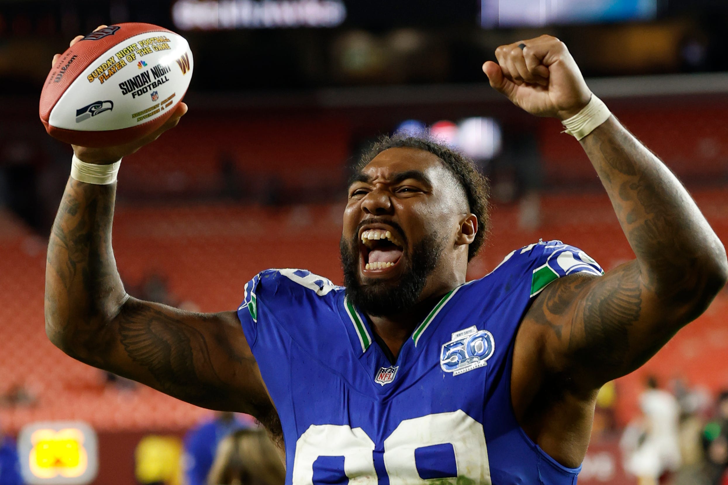Seahawks star Leonard Williams named No. 1 defensive tackle in NFL