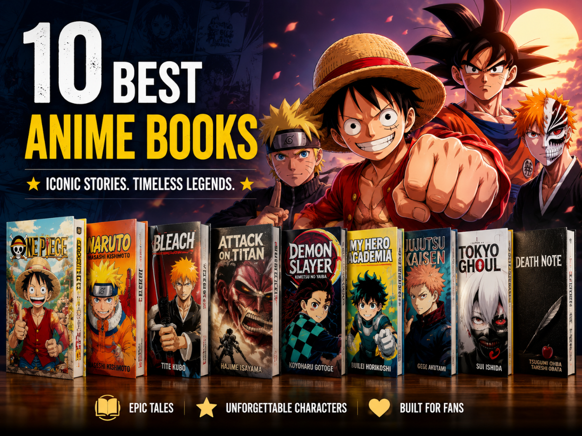 10 best anime books that bring iconic manga stories to life for every fan