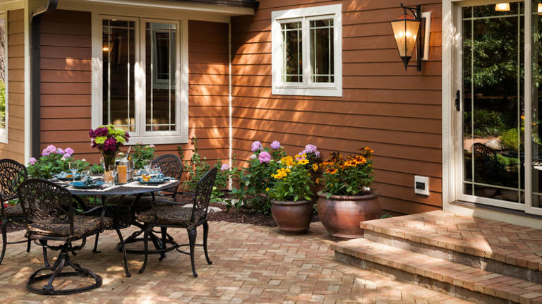 Not concrete: This brick lookalike is a great eco-friendly patio ...