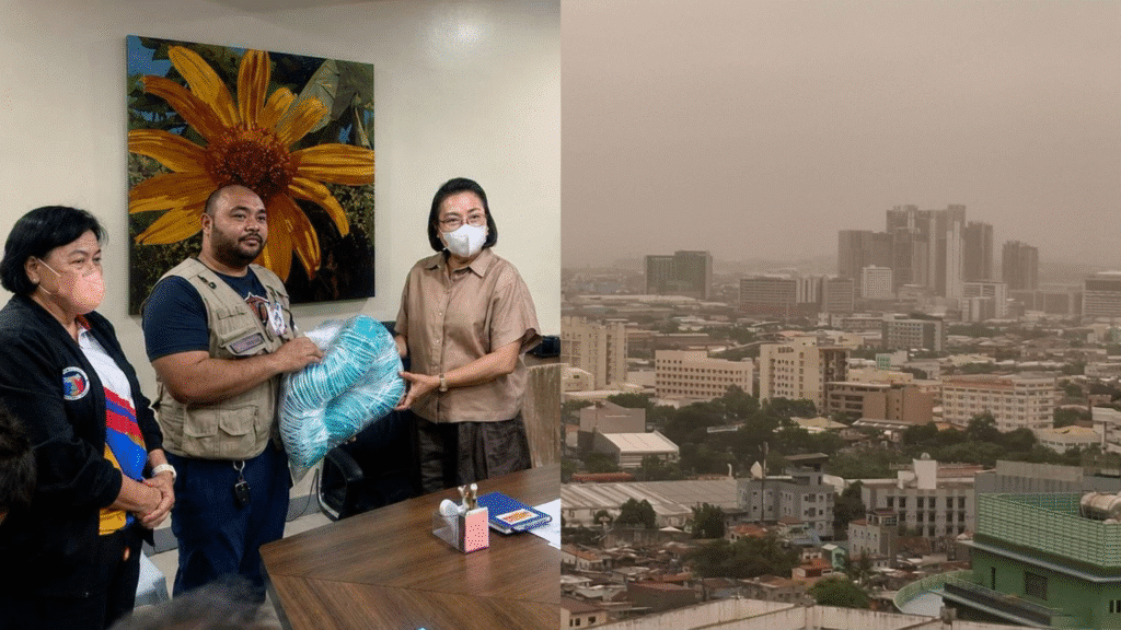 Cebu deploys masks, readies hospitals as Kanlaon ashfall drifts in