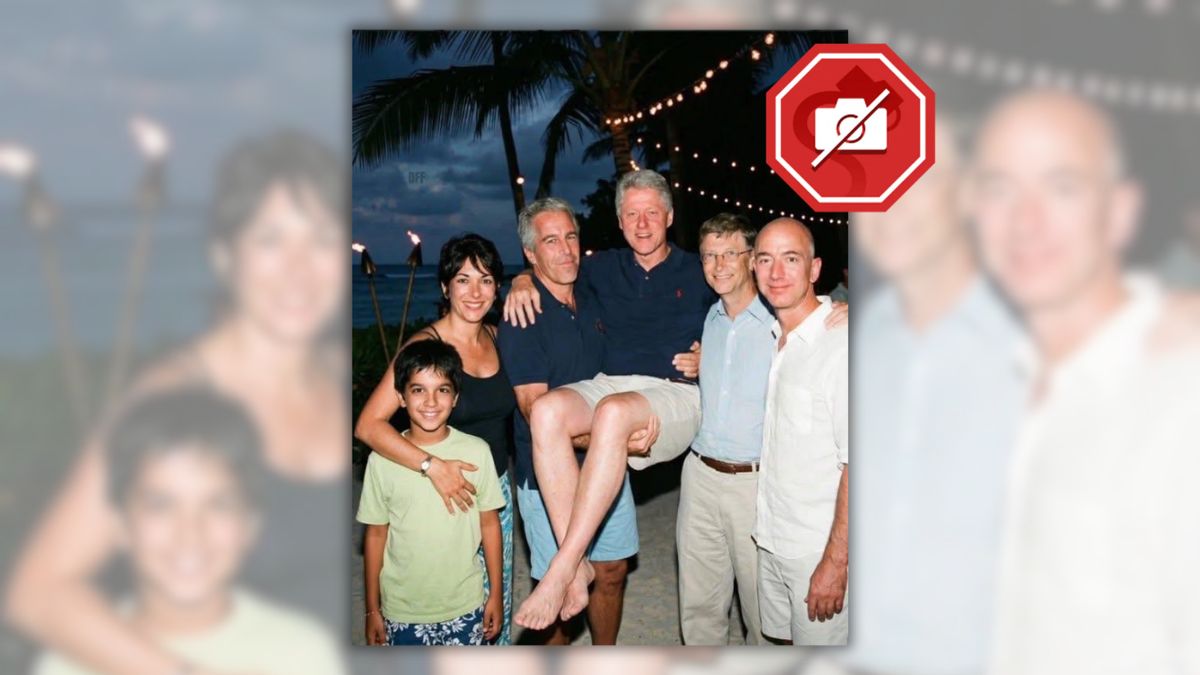 Image allegedly shows young Mamdani with Epstein, Maxwell, Clinton ...