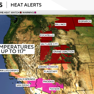 Temperatures forecast to reach up to 117 degrees in western heat wave
