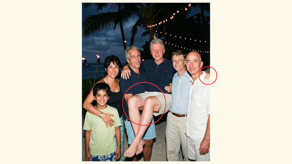 Image allegedly shows young Mamdani with Epstein, Maxwell, Clinton ...