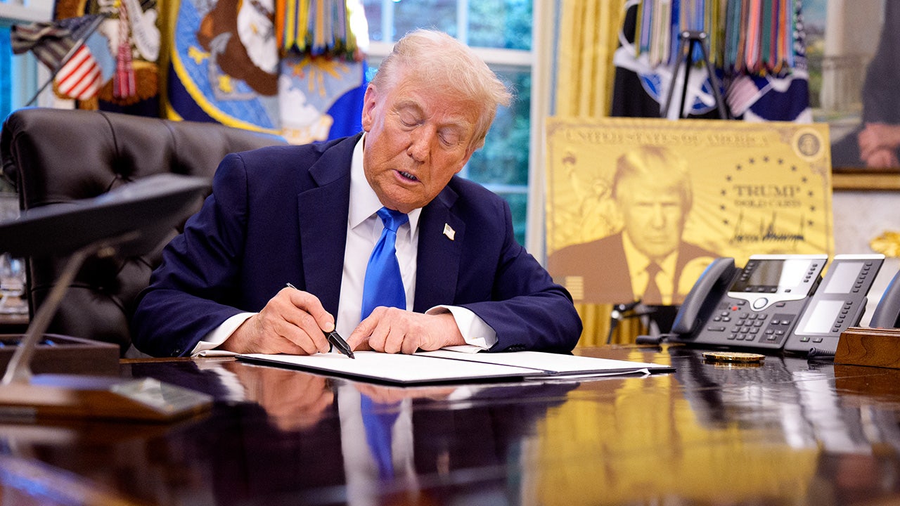 President Donald Trump signed two executive orders on Sept. 19, 2025, establishing the 