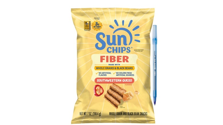 Bag of SunChips Fiber Southwestern Queso