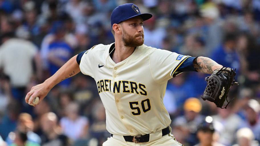 Milwaukee Brewers relief pitcher Easton McGee