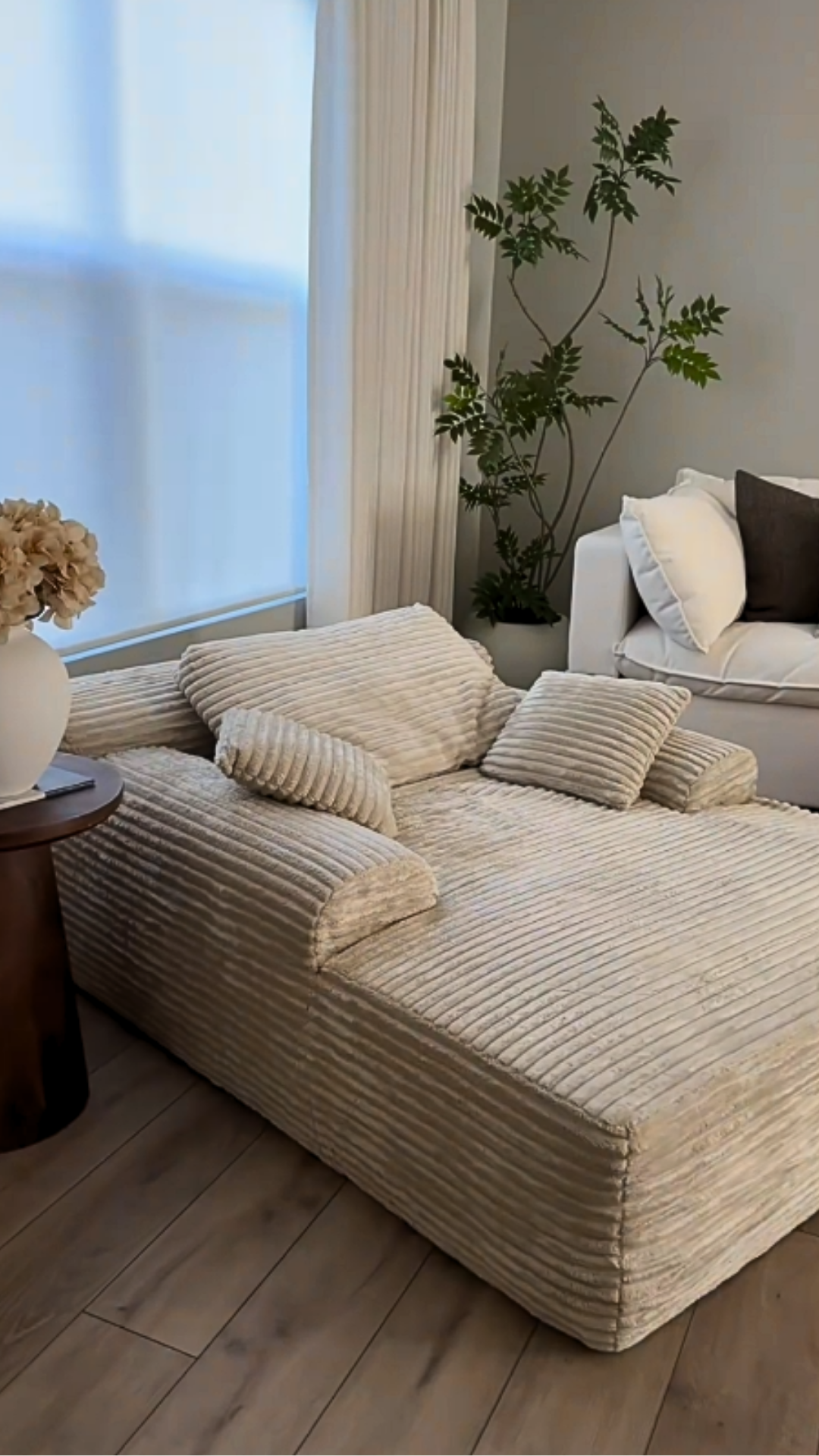 Viral boneless couch unboxing experience