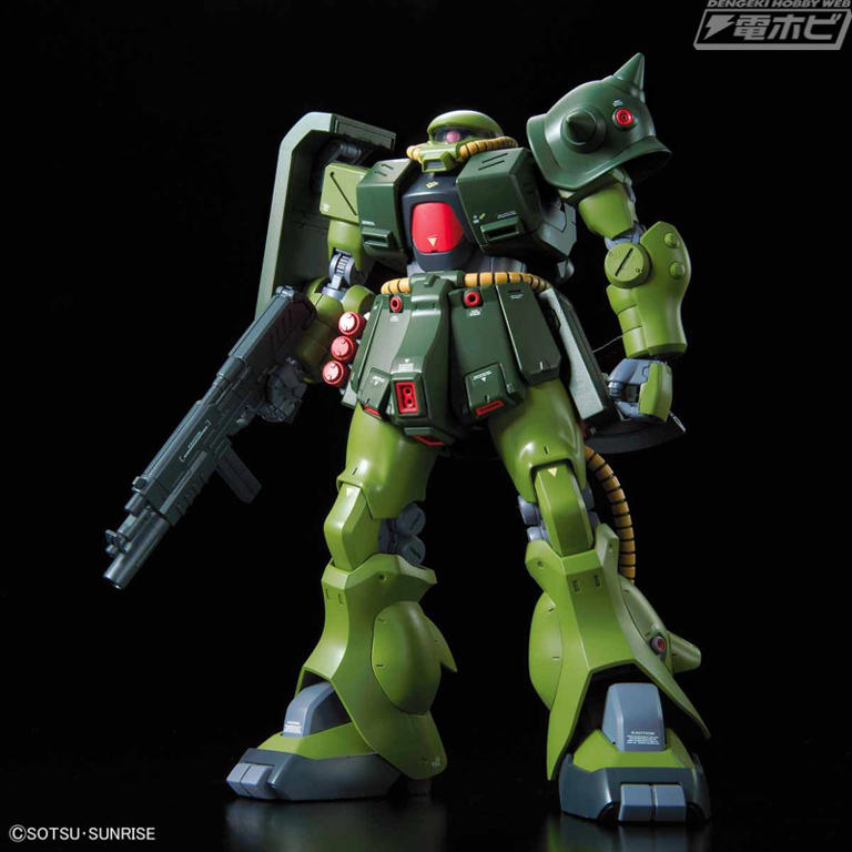 ガンプラ完成品　MG 1/100『ザクII 改』 ガンプラ「RE/100 1/100 ザクII改」が再販! プレミアムバンダイにて