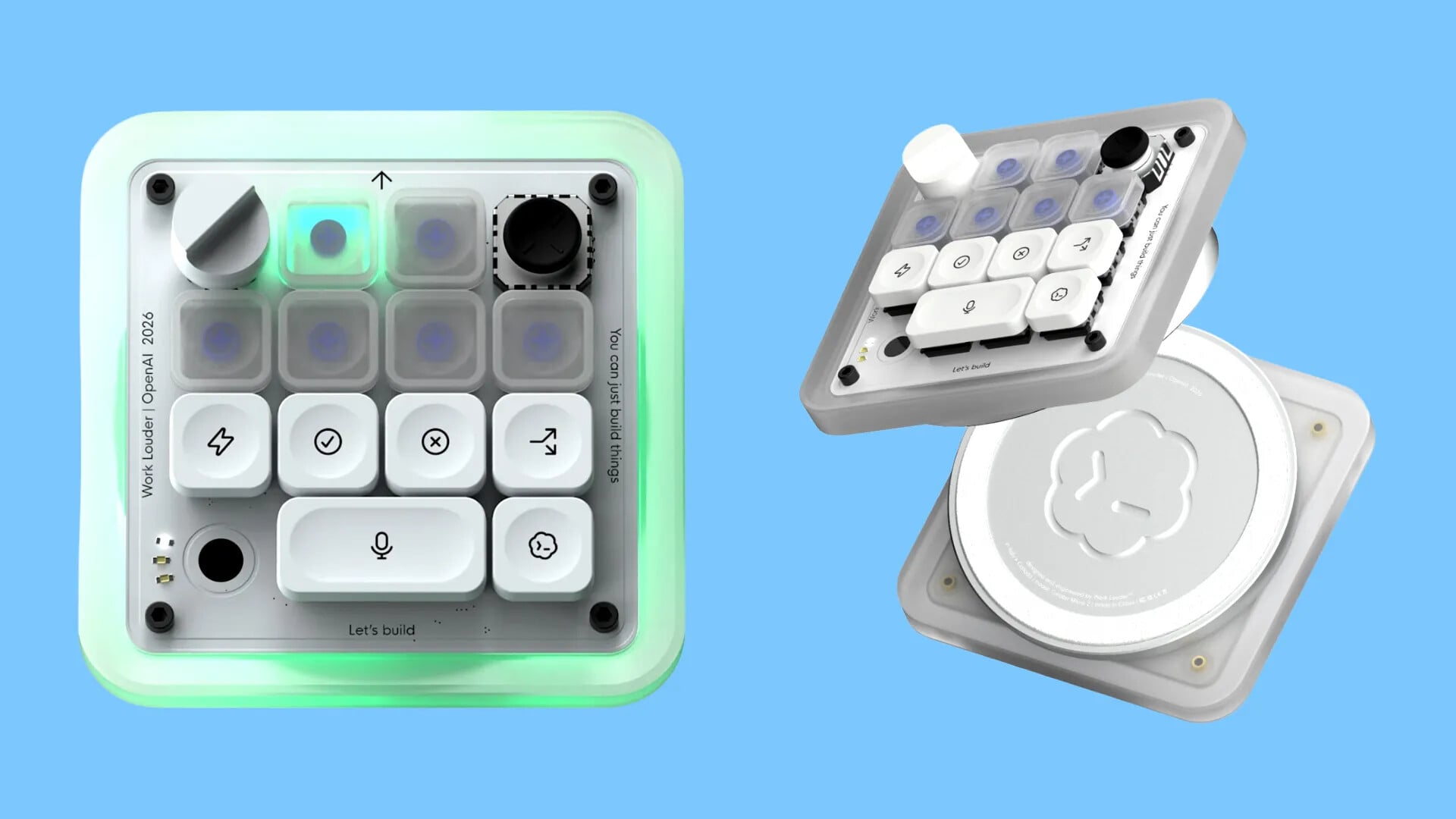 OpenAI lance son premier appareil physique : un mini-clavier pour les développeurs