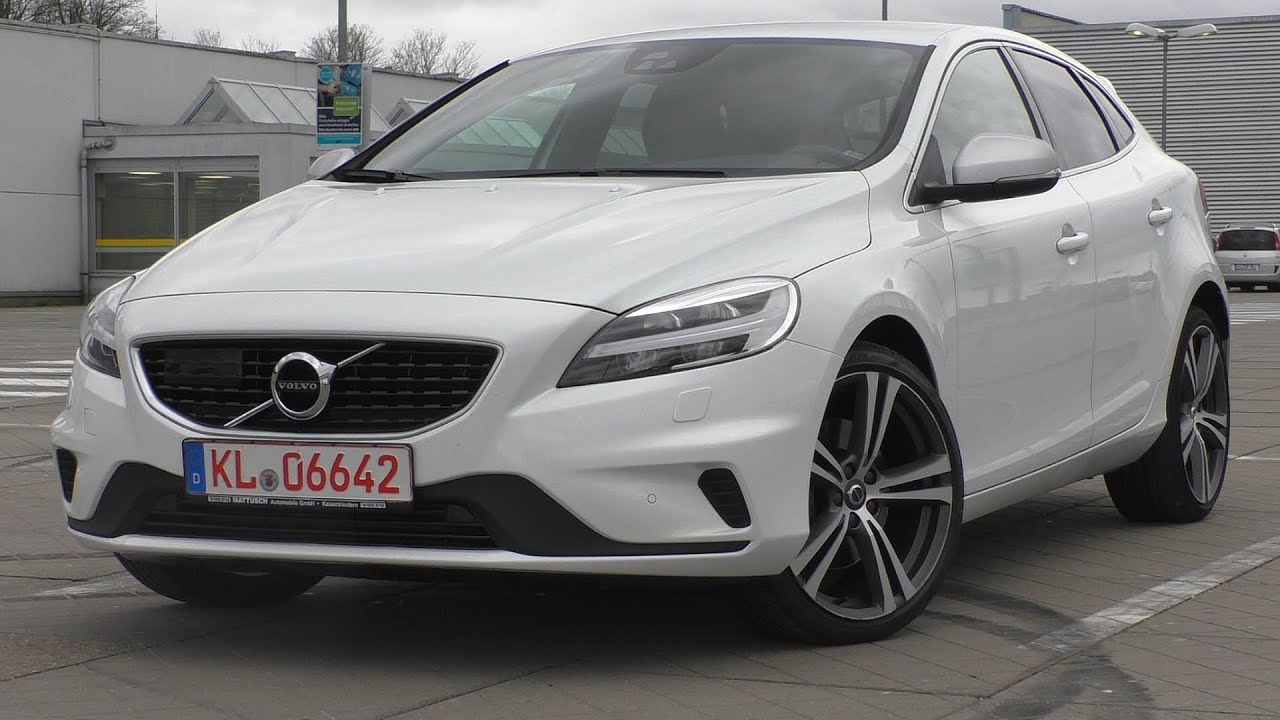 2016 Volvo V40 D4 R-Design 6-speed manual (190 HP) short test drive