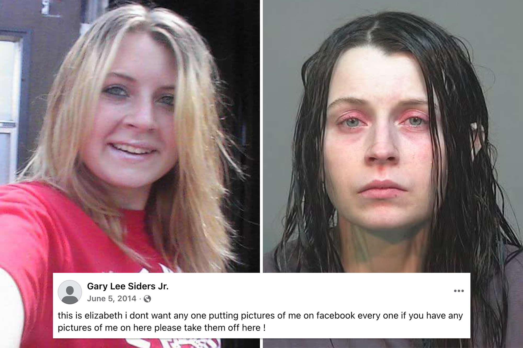 Ohio mother’s creepy Facebook post begging people not to post her photo surfaces in house of horrors child abuse case: ‘Take them off here’