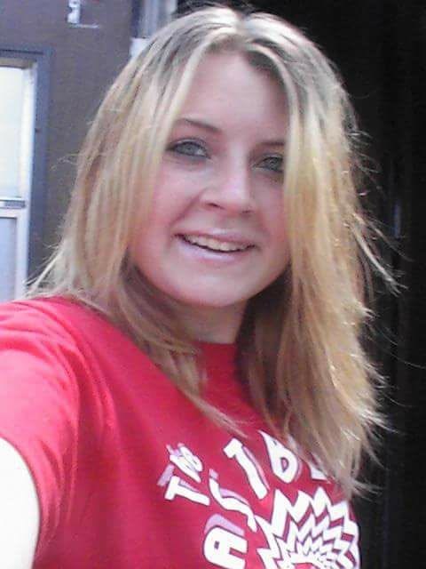 A happy birthday pH๏τo posted by Elizabeth Siders mother Lorie Russell, showing Siders smiling with blonde hair. Lorie Russell / Facebook