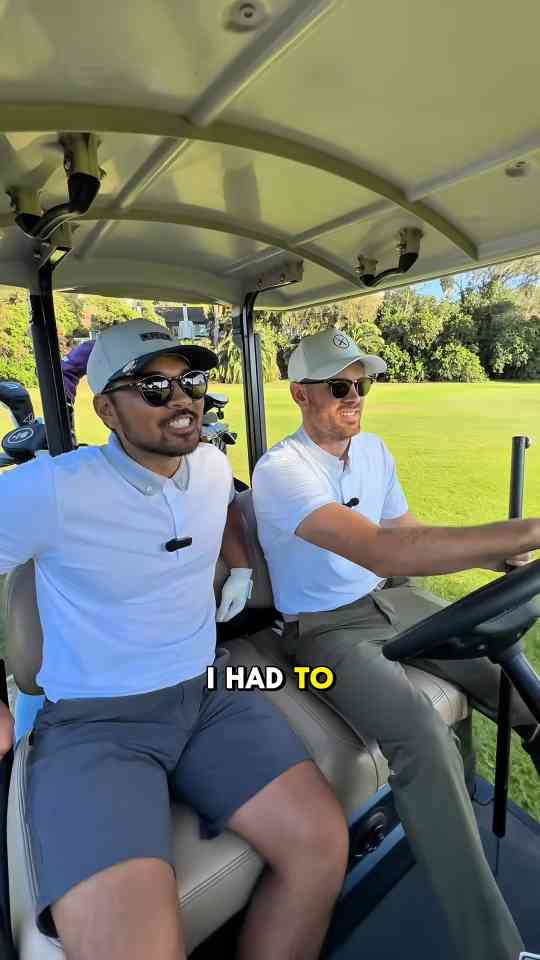 Can I pull off an Aussie accent on the golf course?