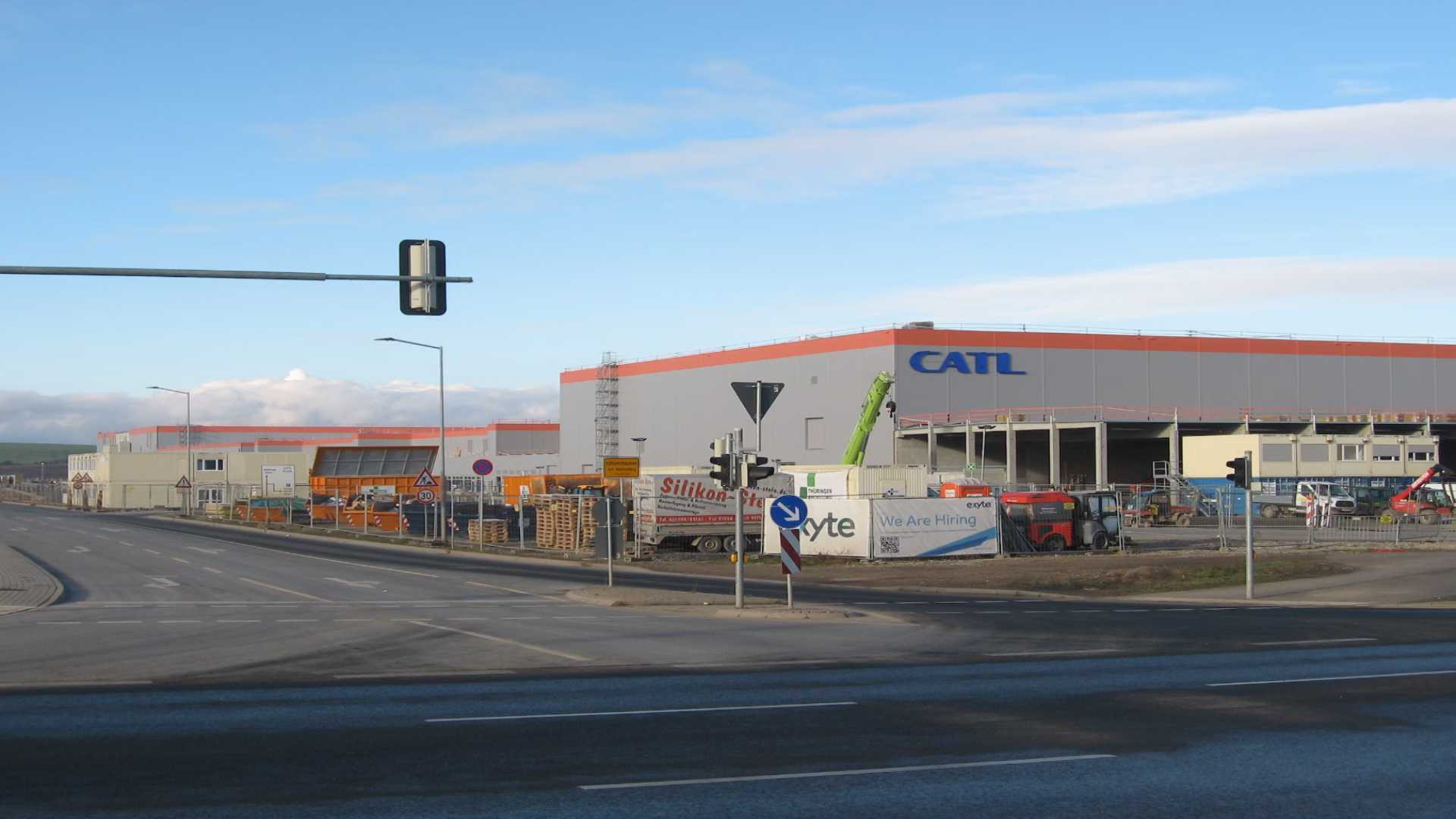 CATL Battery Production Plant street view