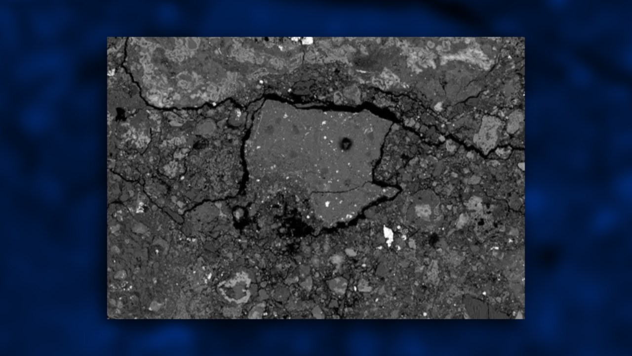 Bit of the Hillsborough meteorite